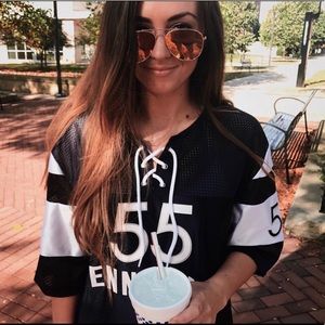 PINK Victorias Secret PSU Jersey oversized 💙